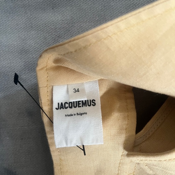 Jacquemus Yellow Le Haut Santon Shirt - Picture 8 of 10
